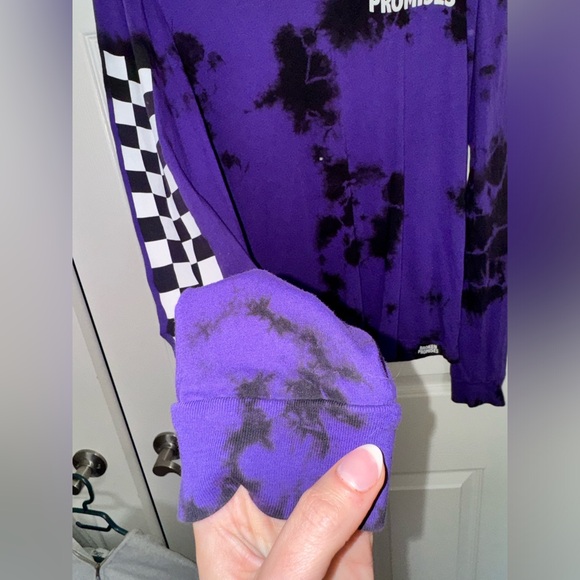 SALE‼️ Broken Promises Purple Punch Tie Dye Long Sleeve T-Shirt - streetwear - Picture 10 of 10